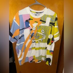 Adidas “Love Unites” Short Sleeve Shirt